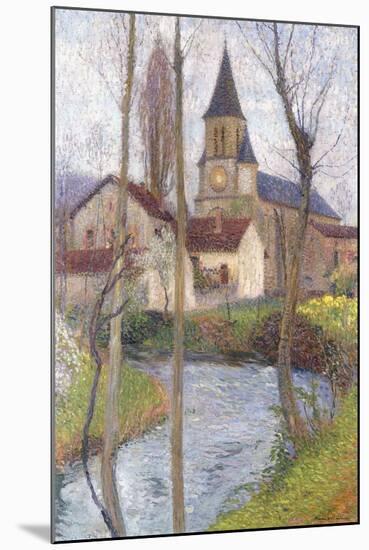 The Church-Henri Martin-Mounted Giclee Print