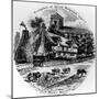 The Churchyard Works and St. John's Church, Burslem, 19th Century-null-Mounted Giclee Print