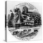 The Churchyard Works and St. John's Church, Burslem, 19th Century-null-Stretched Canvas