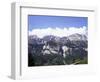 The Churfirsten Range, Near Wallenstadt and Wallensee, Swiss Alps, Switzerland-Walter Rawlings-Framed Photographic Print