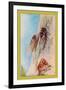 The Cicada-Edward Detmold-Framed Art Print