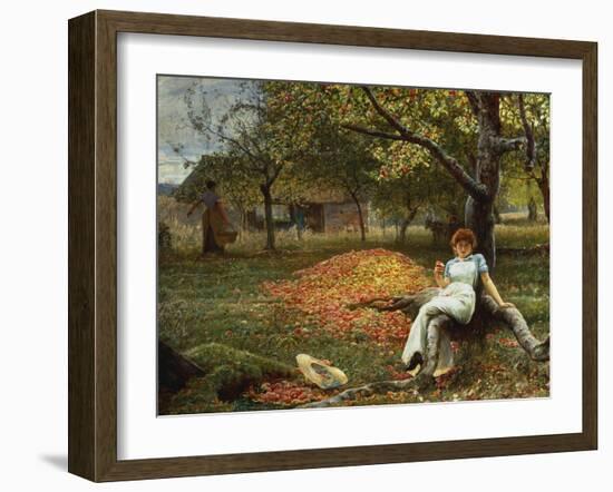 The Cider Orchard, 1848-1910-Robert Walker Macbeth-Framed Giclee Print