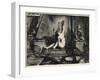 The Cigarette, from 'The War' Series, 1918-George Wesley Bellows-Framed Giclee Print