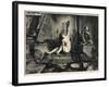 The Cigarette, from 'The War' Series, 1918-George Wesley Bellows-Framed Giclee Print