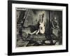 The Cigarette, from 'The War' Series, 1918-George Wesley Bellows-Framed Giclee Print