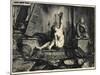 The Cigarette, from 'The War' Series, 1918-George Wesley Bellows-Mounted Giclee Print