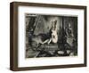 The Cigarette, from 'The War' Series, 1918-George Wesley Bellows-Framed Premium Giclee Print