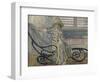 The Cigarette-Henri Lebasque-Framed Giclee Print