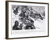 The Cimbri in the Alps-John Harris Valda-Framed Giclee Print