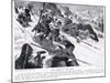 The Cimbri in the Alps-John Harris Valda-Mounted Giclee Print