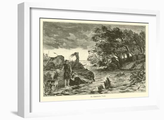 The Cimbrian Flood-Willem II Steelink-Framed Giclee Print