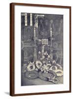The Cinerary Casket of G. F. Watts, R.A. Compton Mortuary Chapel, Thursday, 7 July, 1904-Winifred Cooper-Framed Giclee Print