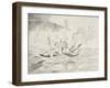 The Circle of the Corrupt Officials: the Devils Mauling Each Other-William Blake-Framed Giclee Print