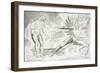 The Circle of the Corrupt Officials: the Devils Tormenting Ciampolo Inferno-William Blake-Framed Giclee Print