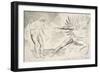 The Circle of the Corrupt Officials: the Devils Tormenting Ciampolo-William Blake-Framed Giclee Print