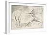 The Circle of the Corrupt Officials: the Devils Tormenting Ciampolo-William Blake-Framed Giclee Print