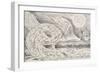 The Circle of the Lustful: Paolo and Francesca-William Blake-Framed Giclee Print