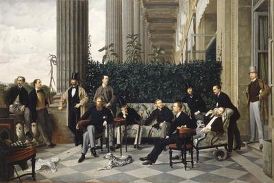 The Circle of the Rue Royale Wall Art Poster Print James Tissot