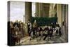 The Circle of the Rue Royale, Paris, 1868-James Tissot-Stretched Canvas