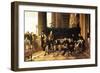 The Circle of the Rue Royale-James Tissot-Framed Art Print