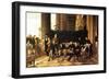 The Circle of the Rue Royale-James Tissot-Framed Art Print