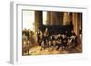 The Circle of the Rue Royale-James Tissot-Framed Art Print