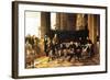 The Circle of the Rue Royale-James Tissot-Framed Art Print