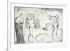 The Circle of the Thieves: Buoso Donati Attacked by the Serpent-William Blake-Framed Giclee Print