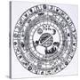 The Circle of the Zodiac-null-Stretched Canvas