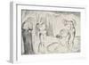 The Circle of Thieves: Buoso Donati Attacked by the Serpent-William Blake-Framed Giclee Print