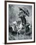 The Circuit Rider, Illustration from 'Harper's Weekly', 12th October 1867-Alfred Rudolf Waud-Framed Giclee Print