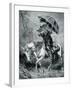 The Circuit Rider, Illustration from 'Harper's Weekly', 12th October 1867-Alfred Rudolf Waud-Framed Giclee Print