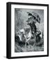 The Circuit Rider, Illustration from 'Harper's Weekly', 12th October 1867-Alfred Rudolf Waud-Framed Giclee Print