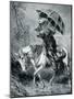 The Circuit Rider, Illustration from 'Harper's Weekly', 12th October 1867-Alfred Rudolf Waud-Mounted Giclee Print