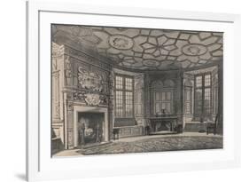 The Circular Dining-Room, Longford Castle, Wiltshire, 1915-CJ Richardson-Framed Giclee Print