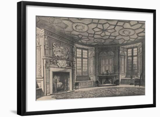 The Circular Dining-Room, Longford Castle, Wiltshire, 1915-CJ Richardson-Framed Giclee Print