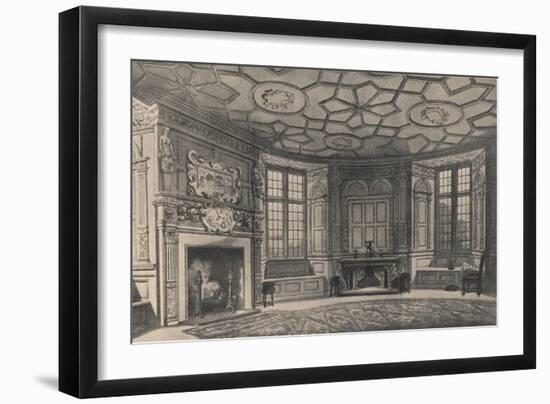 The Circular Dining-Room, Longford Castle, Wiltshire, 1915-CJ Richardson-Framed Giclee Print