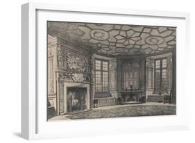 The Circular Dining-Room, Longford Castle, Wiltshire, 1915-CJ Richardson-Framed Giclee Print