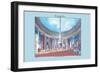 The Circular Room, Carlton House-C. Wild-Framed Art Print