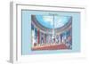 The Circular Room, Carlton House-C. Wild-Framed Art Print