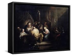 The Circumcision, 1763-Christian Wilhelm Ernst Dietrich-Framed Stretched Canvas