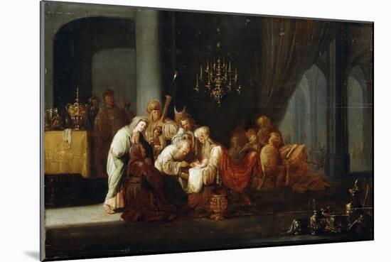 The Circumcision, 17th Century-Jacob Willemsz de Wet-Mounted Giclee Print