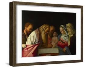 The Circumcision, C. 1500-Giovanni Bellini-Framed Giclee Print