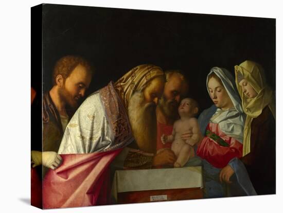The Circumcision, C. 1500-Giovanni Bellini-Stretched Canvas