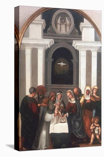 The Circumcision, Early 16th Century-Lodovico Mazzolini-Stretched Canvas