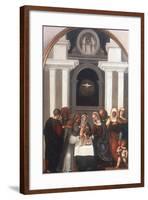 The Circumcision, Early 16th Century-Lodovico Mazzolini-Framed Giclee Print