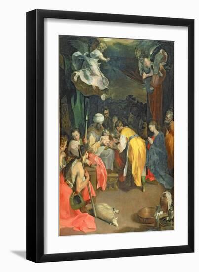 The Circumcision of Christ, 1590-Federico Barocci-Framed Giclee Print