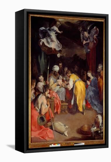 The Circumcision of Jesus (Oil on Canvas)-Federico Fiori Barocci or Baroccio-Framed Stretched Canvas