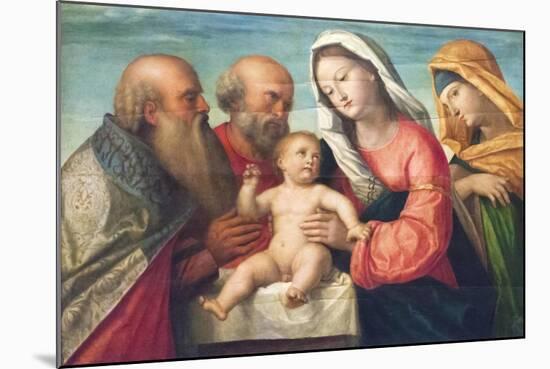 The Circumcision of Jesus-Francesco Bissolo-Mounted Giclee Print