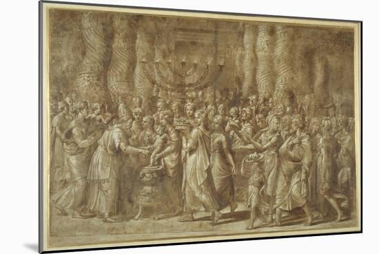 The Circumcision-Giulio Romano-Mounted Giclee Print